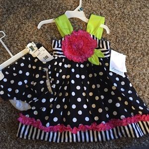 Toddler dress w/bloomers