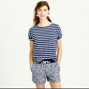 J. Crew elastic waist shorts