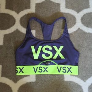 VSX player sports bra