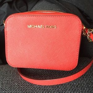 Michael Kors cross-body  bag RED