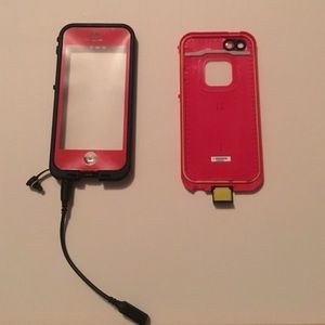 LifeProof iPhone 5 case red
