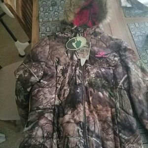 Camo winter coat