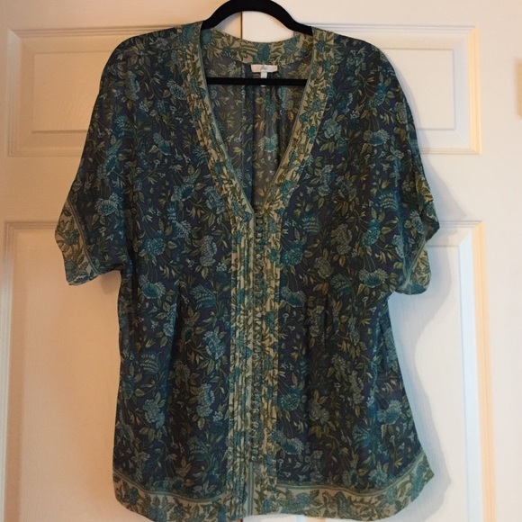 Silk Joie top