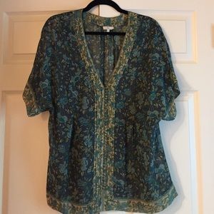 Silk Joie top