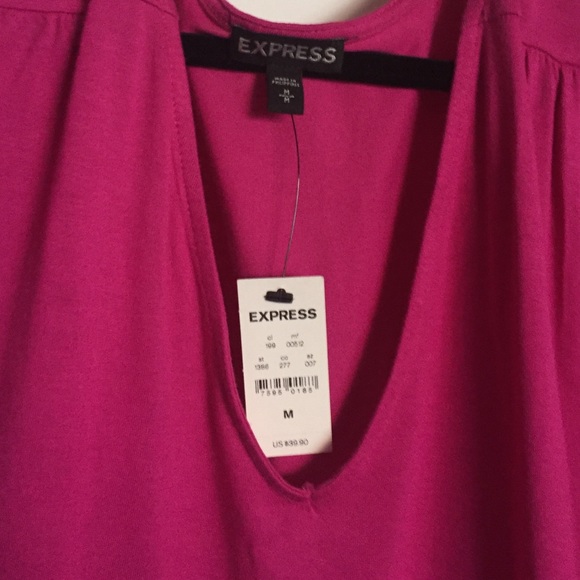 Pink EXPRESS flowy top - Picture 4 of 4