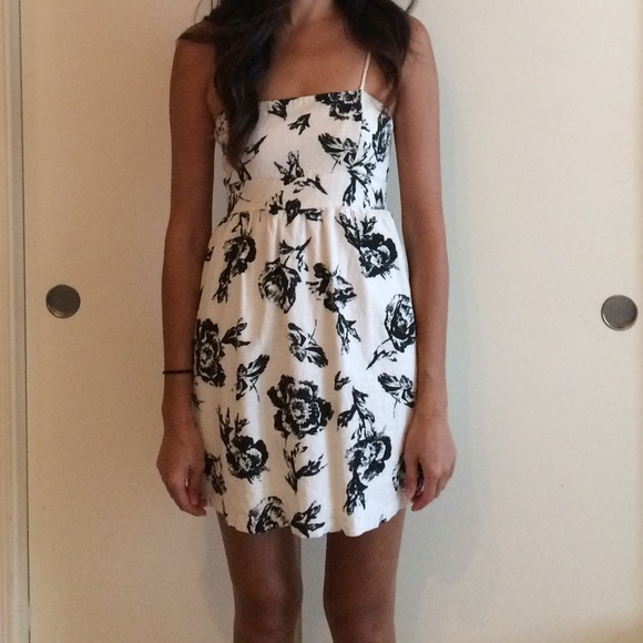Strap Floral Dress
