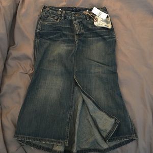 Ralph Lauren denim skirt NWT