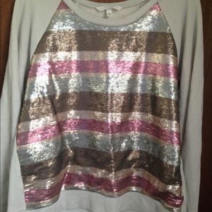 Sequined top Victoria secret