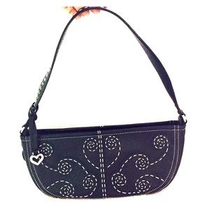 Brighton Black leather handbag