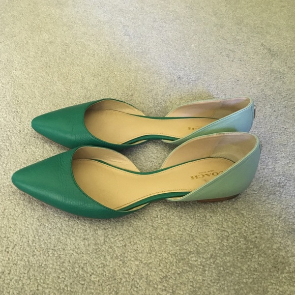 Coach d'orsey flats.