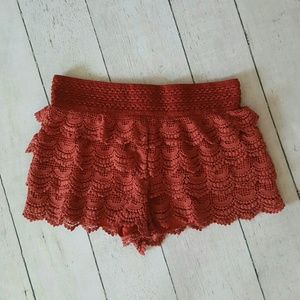 Lace/Crochet Shorts