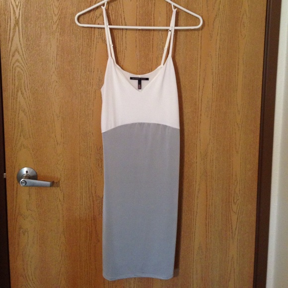 Victoria's Secret white & gray dress, size XS