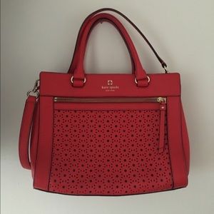 Used once! Red Kate spade bag