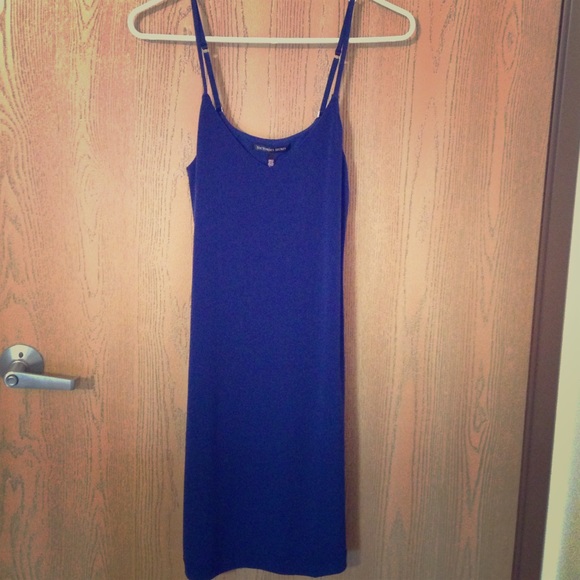 NWOT Victoria's Secret navy blue dress size XS