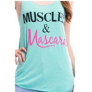 Muscles and Mascara Tank