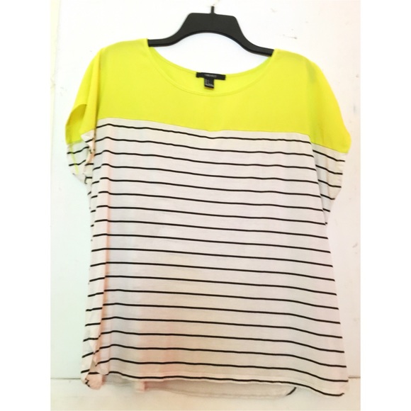 FOREVER 21 Striped Combo Tee - Picture 2 of 4