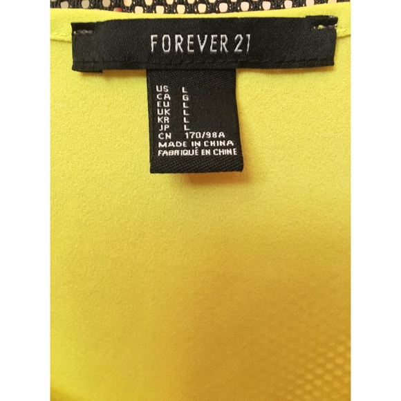 FOREVER 21 Striped Combo Tee - Picture 3 of 4