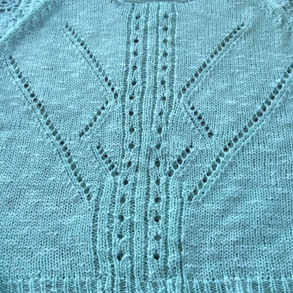 💚 Arizonia Brand Junior Med Mint Green Sweater 💚 - Picture 2 of 4