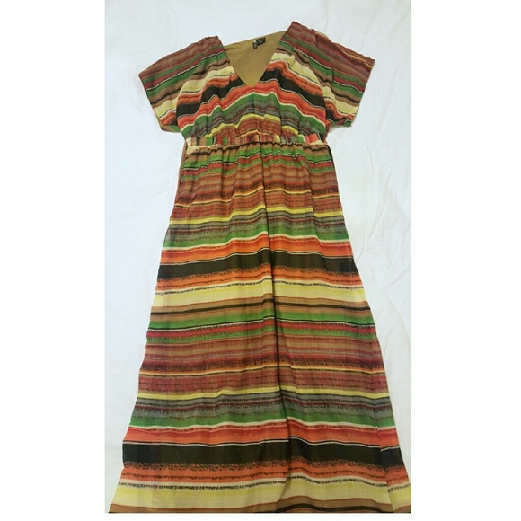 🌈Multicolor Maxidress🌈 - Picture 1 of 2