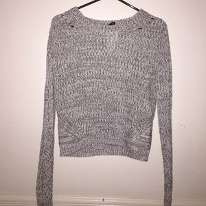 h&m, cropped sweater