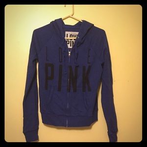 PINK Victoria's Secret Zip Up Hoodie