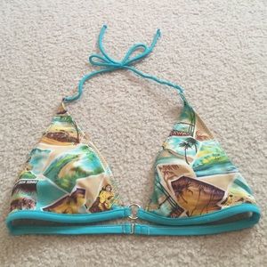 Hawaiian inspired string bikini