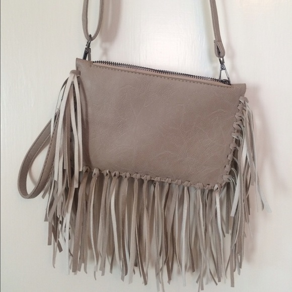 Fringe purse