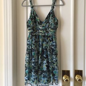 BCBGeneration blue floral dress