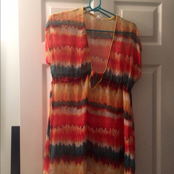 Becca chiffon coverup