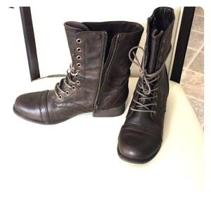 Steve Madden "Madden Girl" brown boots