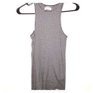 fitted, high neck, hollister tank top