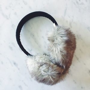 Madewell Faux Fur Earmuffs