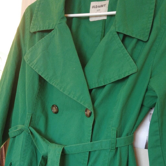 Emerald Green Trench Coat
