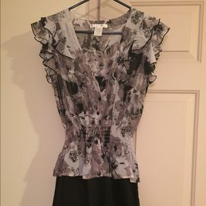 Charlotte Russe mini dress.