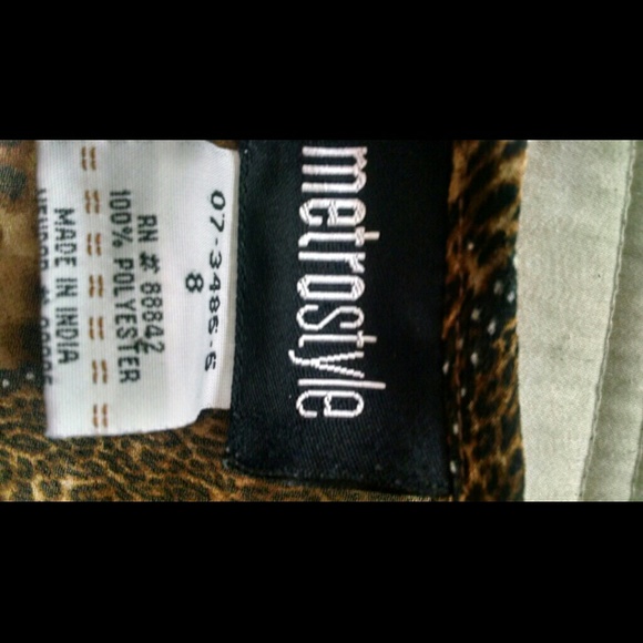 Sheer tunic top - Picture 4 of 4