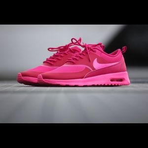 Women's All Pink Nike Air Max Thea