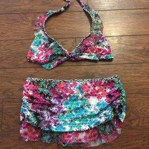 Kenneth Cole Bikini Size Large NWOT