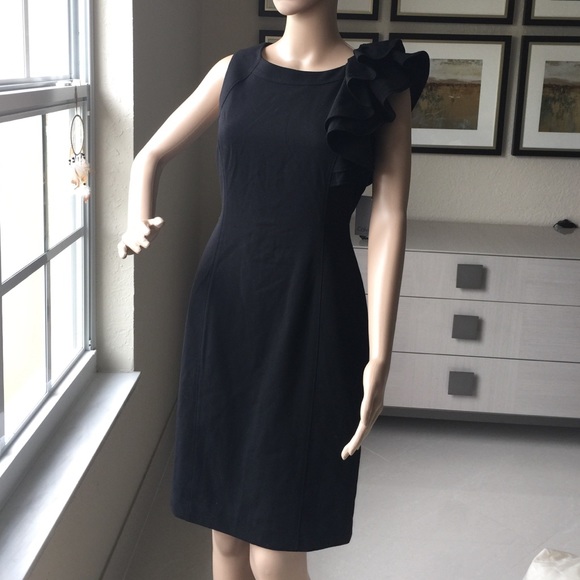 NWT Calvin Klein Black Dress size 2