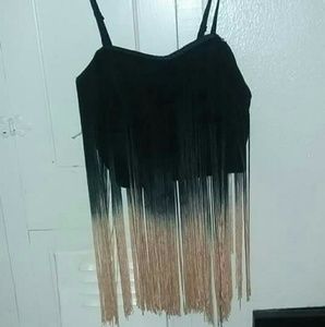 Ombre crop top