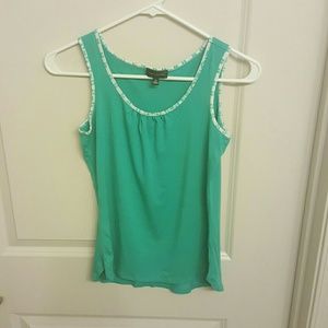 Green tank top