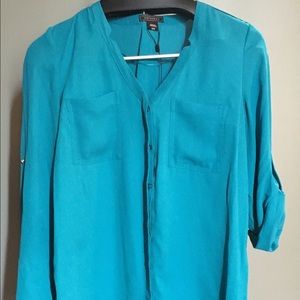 Metaphor Button Front Blouse