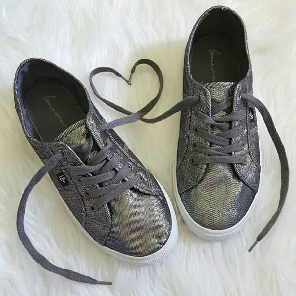 Lane Bryant Shoes - Silver Metallic Sneakers