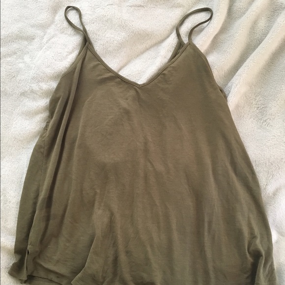 Deep Green Flowy Blouse