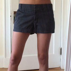 Dark grey J Crew chino short!