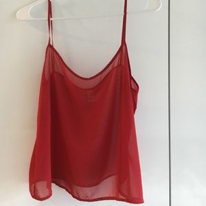 American Apparel Chiffon Camisole
