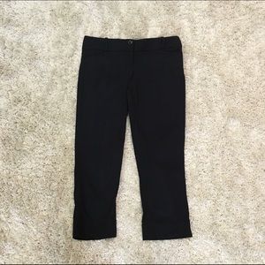 Black Exact Stretch Cropped