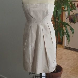 J.crew. Silk taffeta party dress. Size 0p