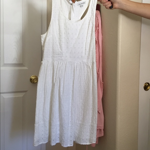 White American eagle summer dress