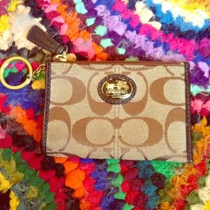 Classic Coach coin purse!