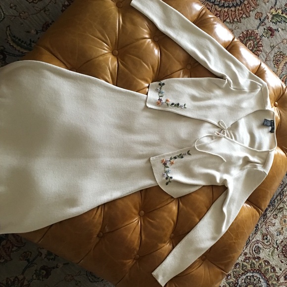 BCBG sweater dress twin set